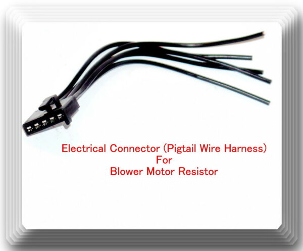 5 Wire Harness Pigtail Connector For Blower Motor Resistor Fits GM Ford Lincoln - Image 2
